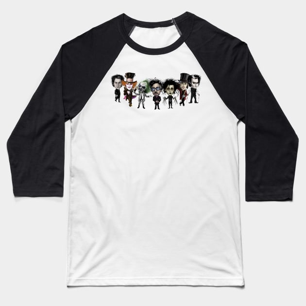 World of Burton Baseball T-Shirt by TwistedKoala